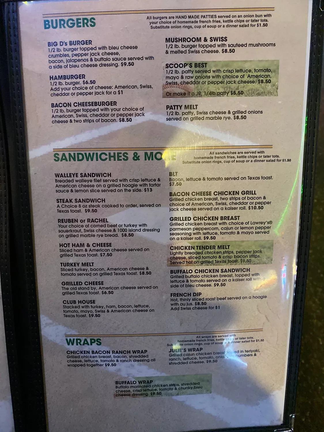 Menu 4