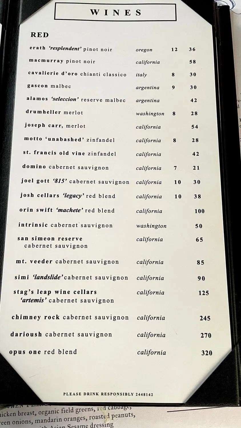 Menu 6