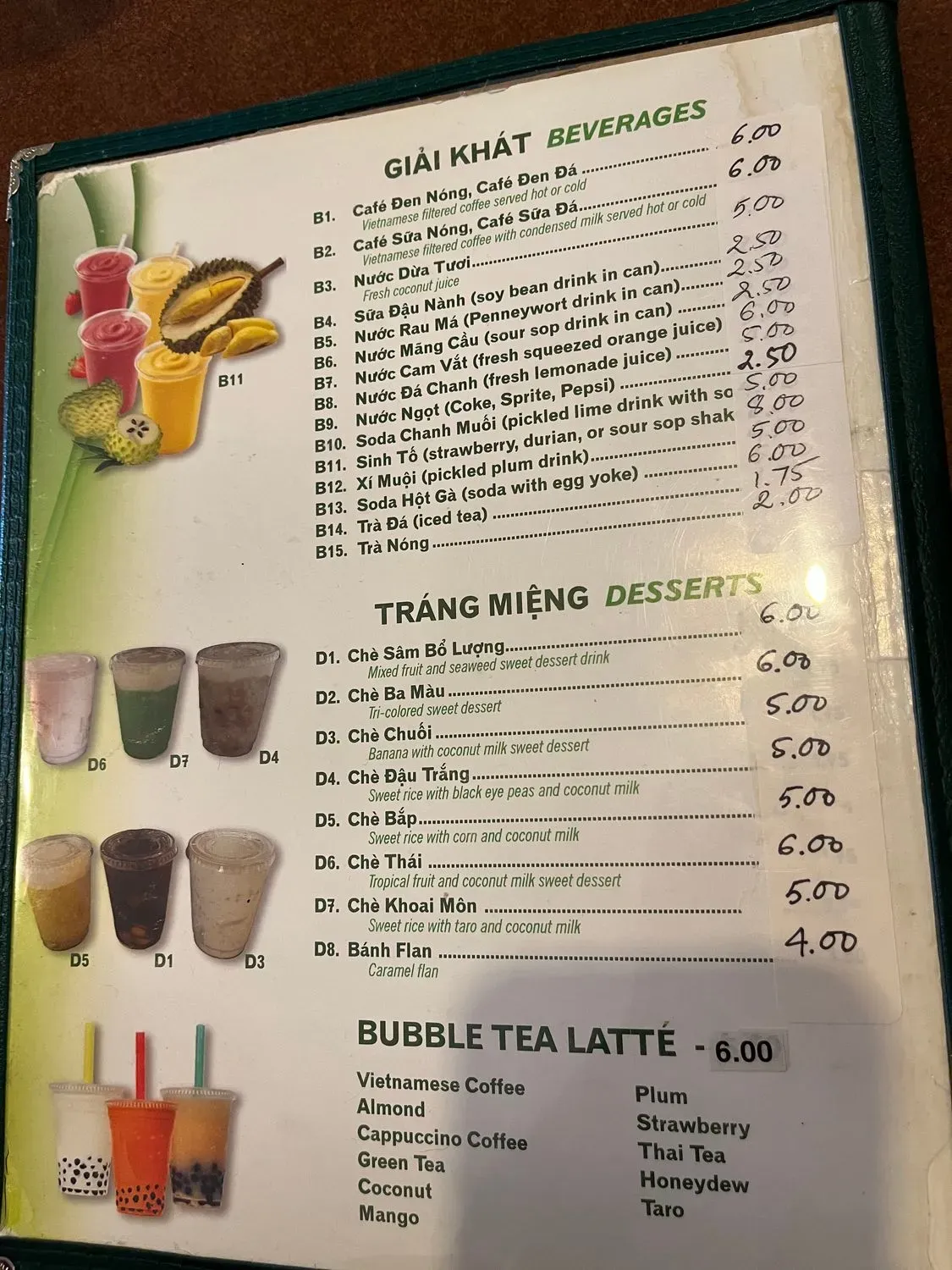 Menu 6