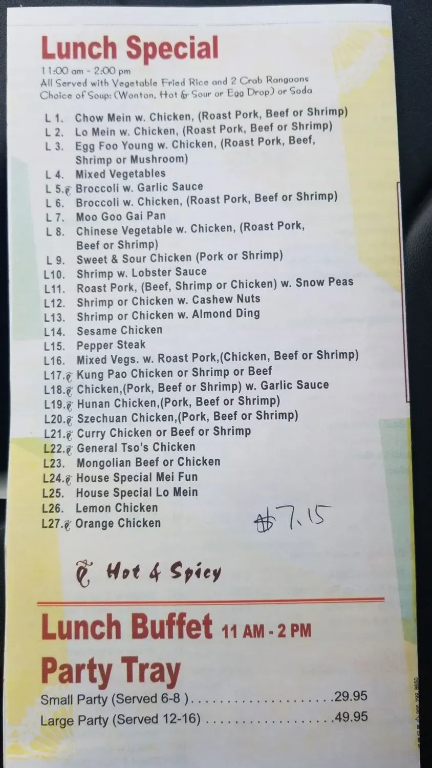 Menu 6