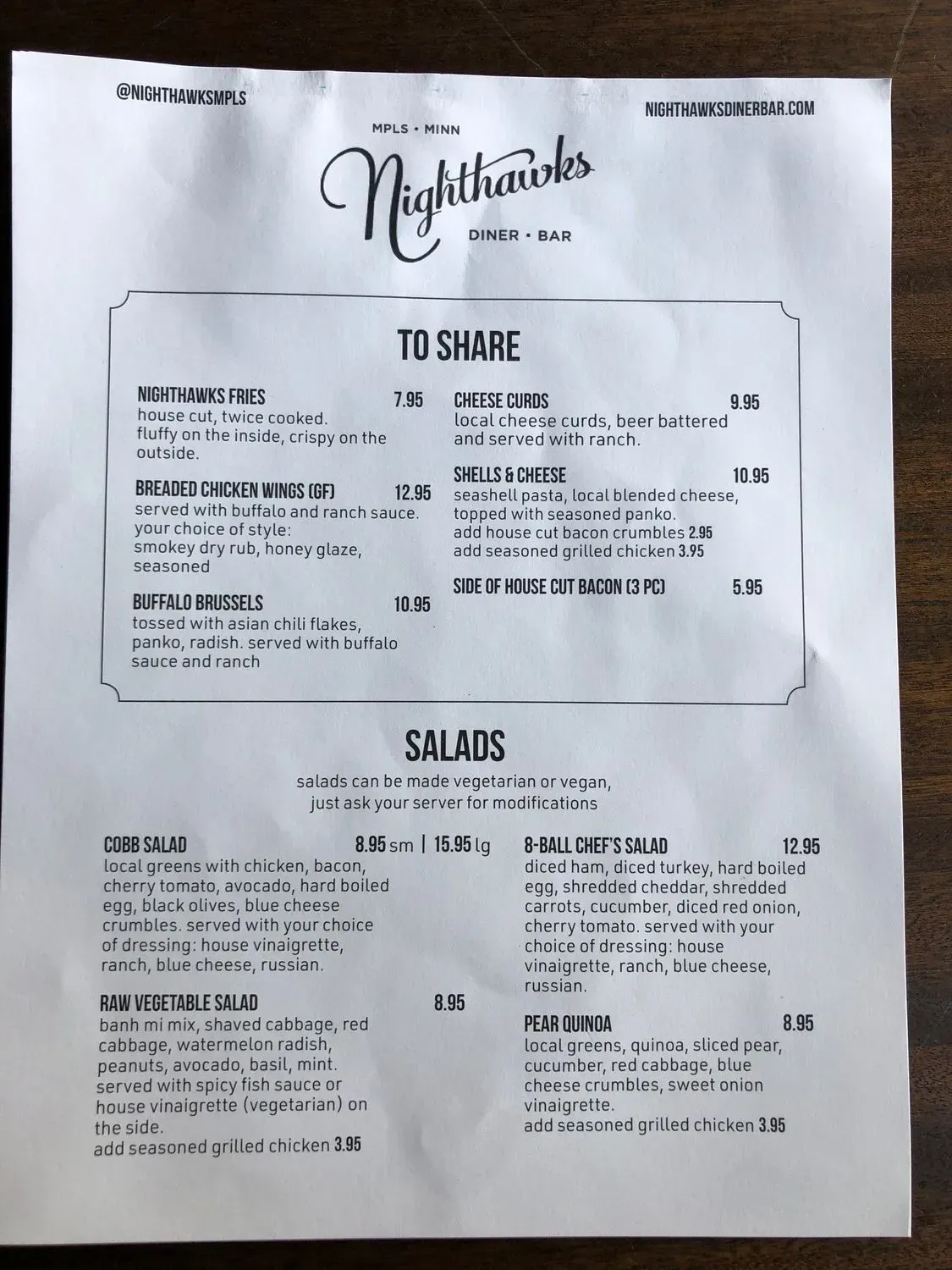 Menu 4