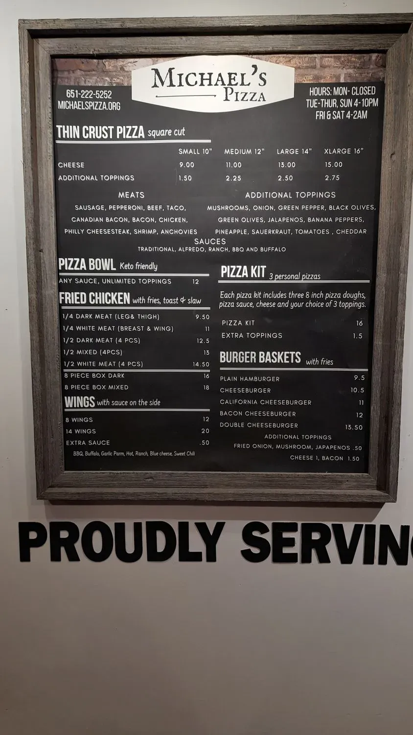 Menu 6