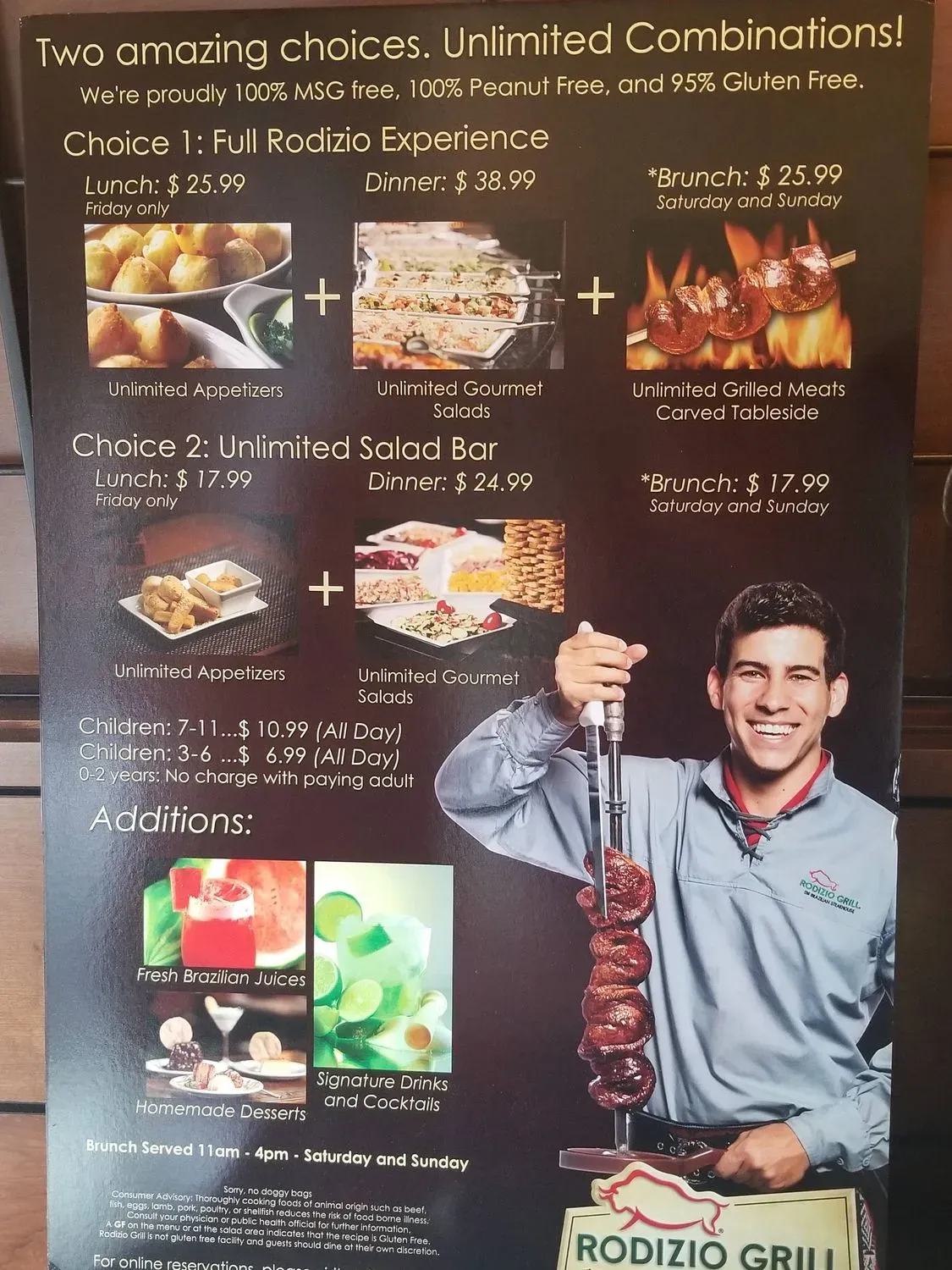 Rodizio Grill Brazilian Steakhouse Maple Grove Menu - Updated October 2025