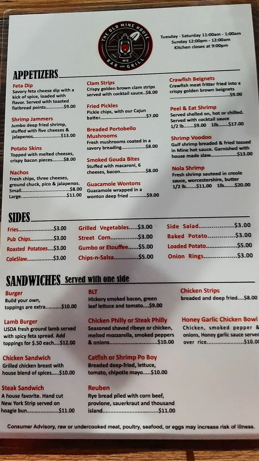 Menu 6