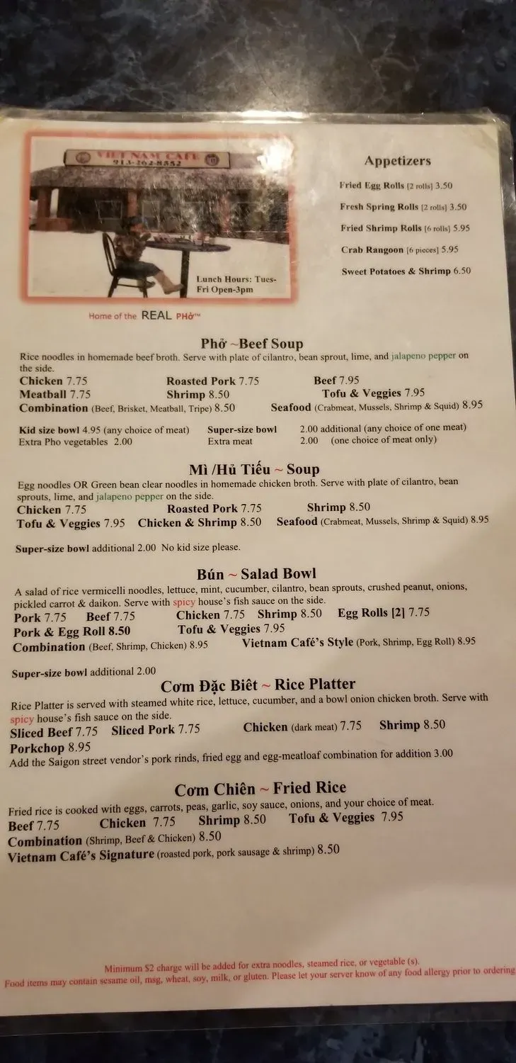 Menu 6