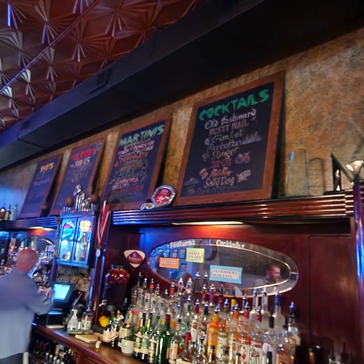 The Famous Bar Menu - Updated October 2025