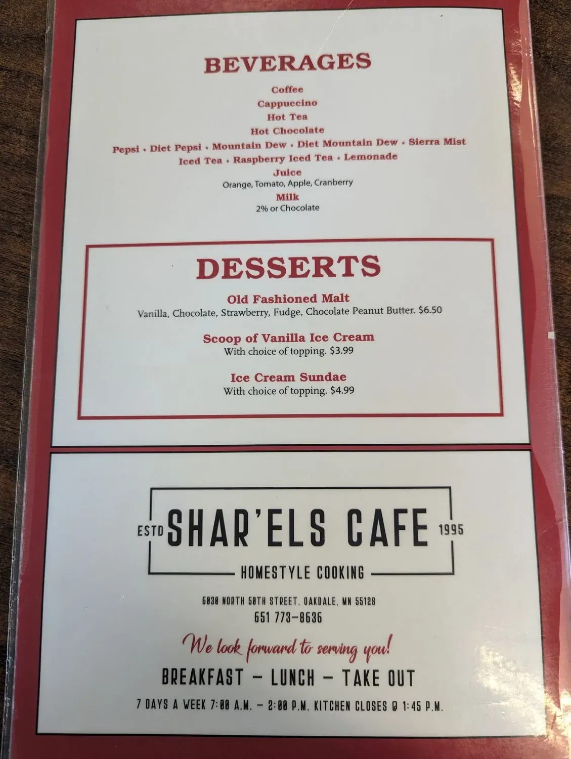 Menu 6