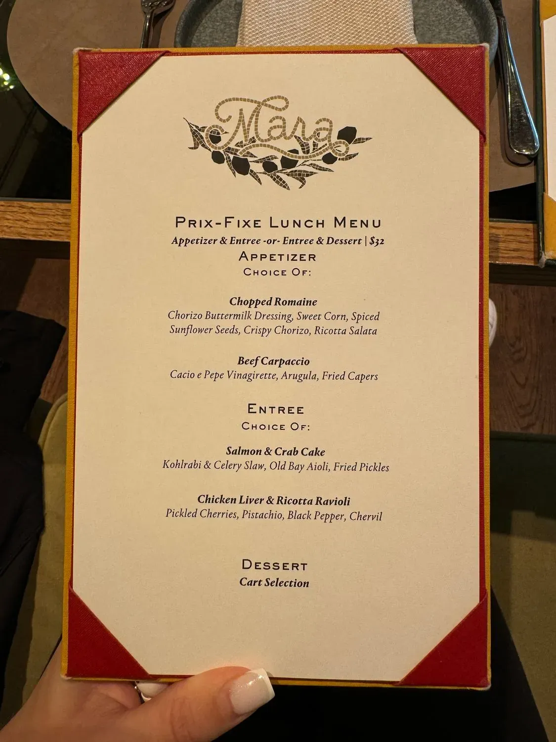 Menu 3