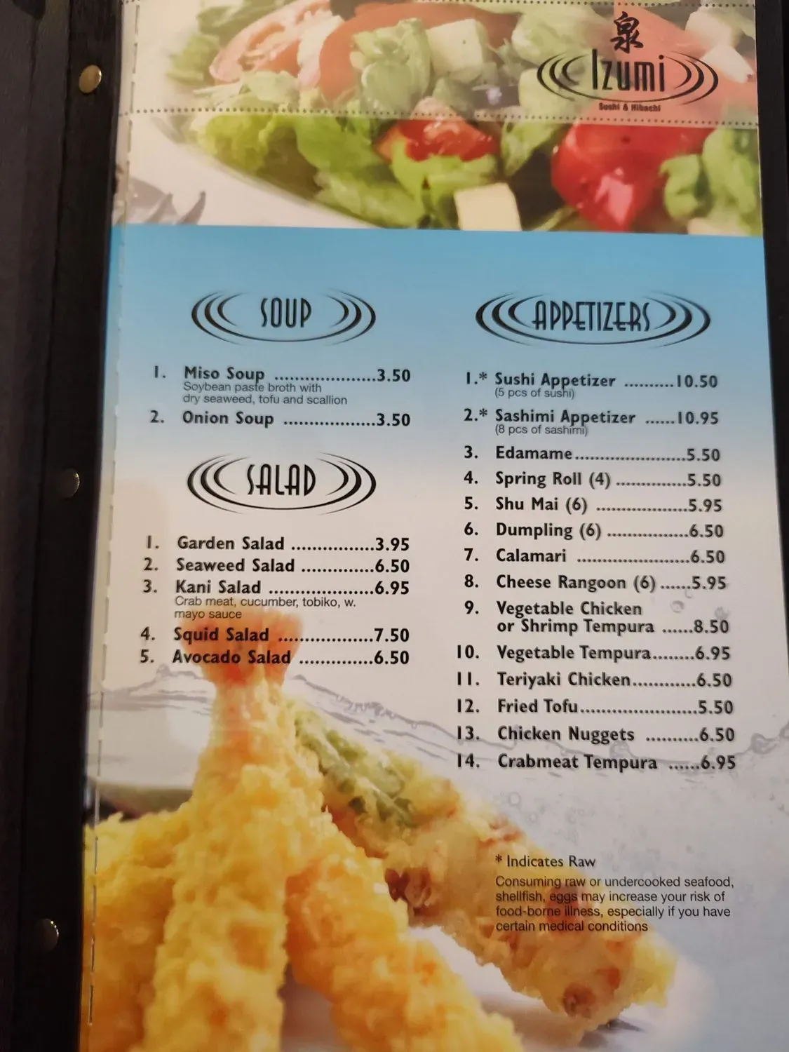 Menu 6