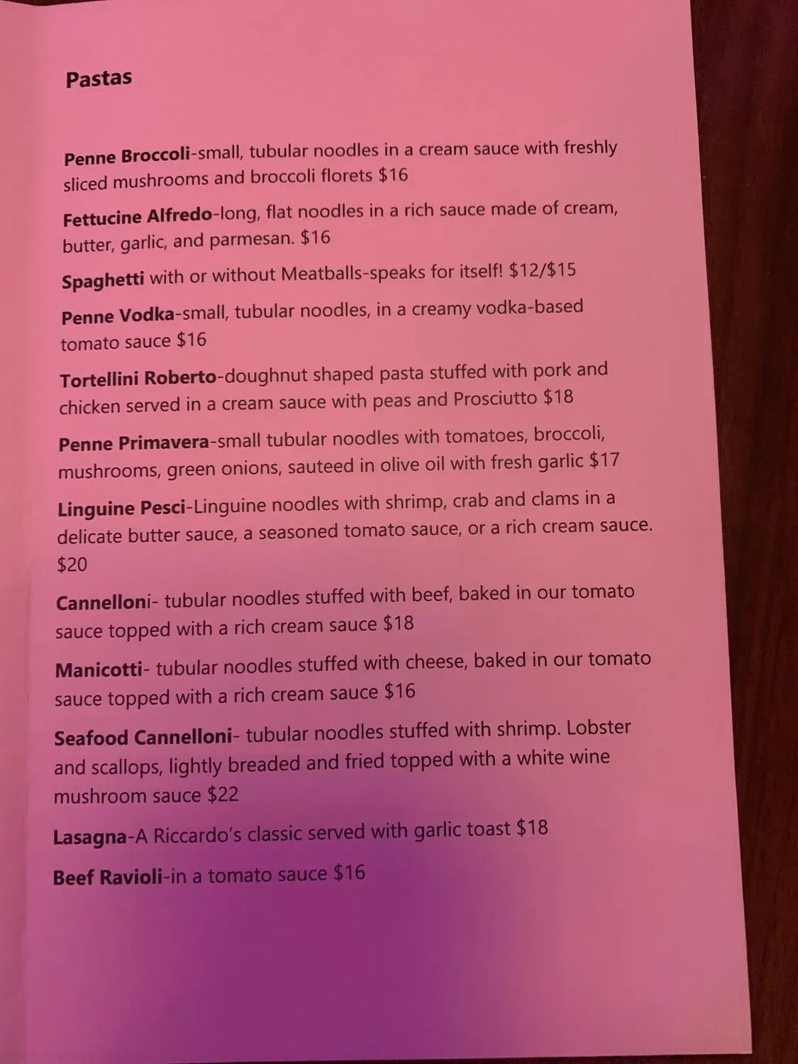 Menu 3