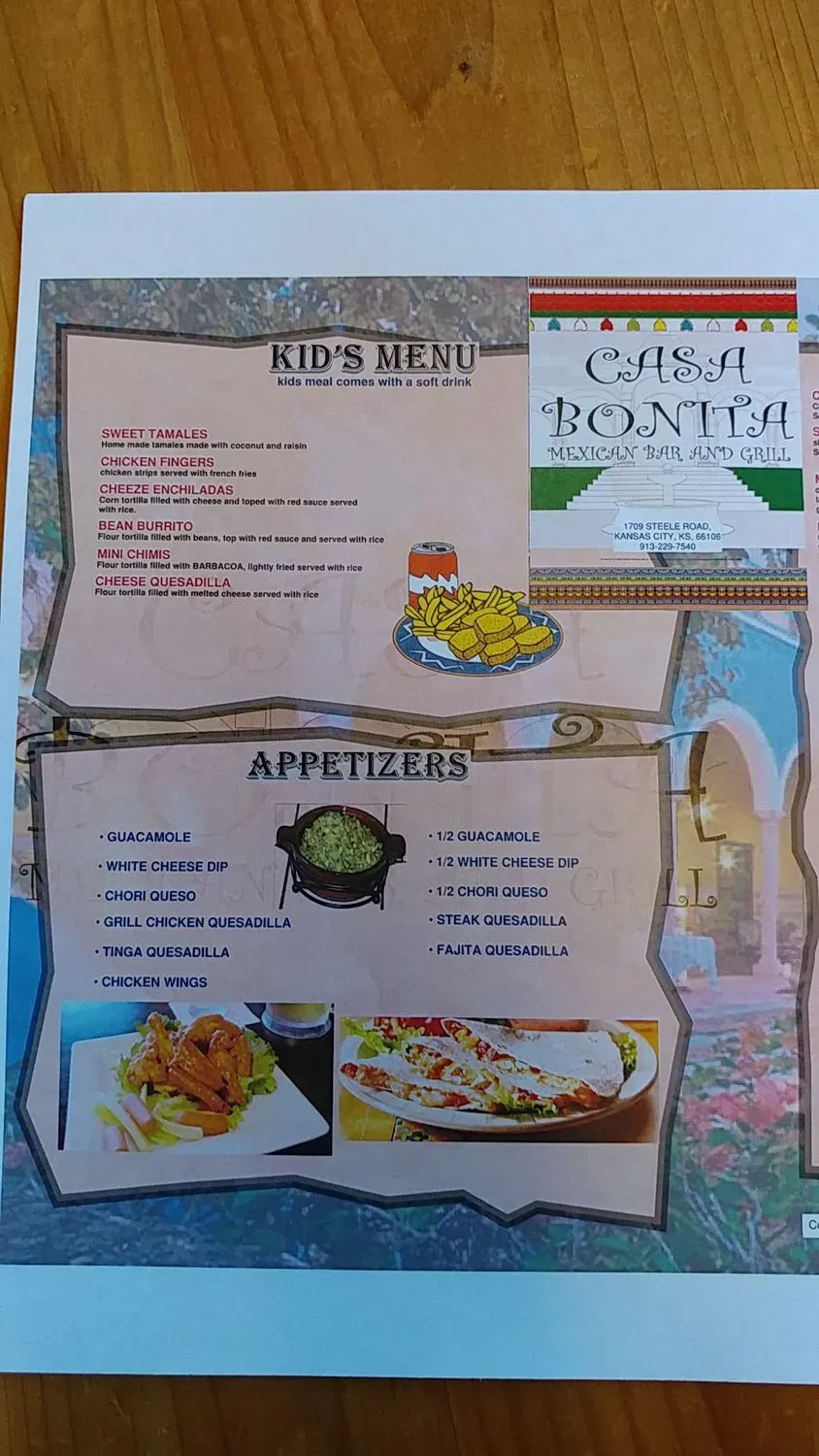 Menu 6