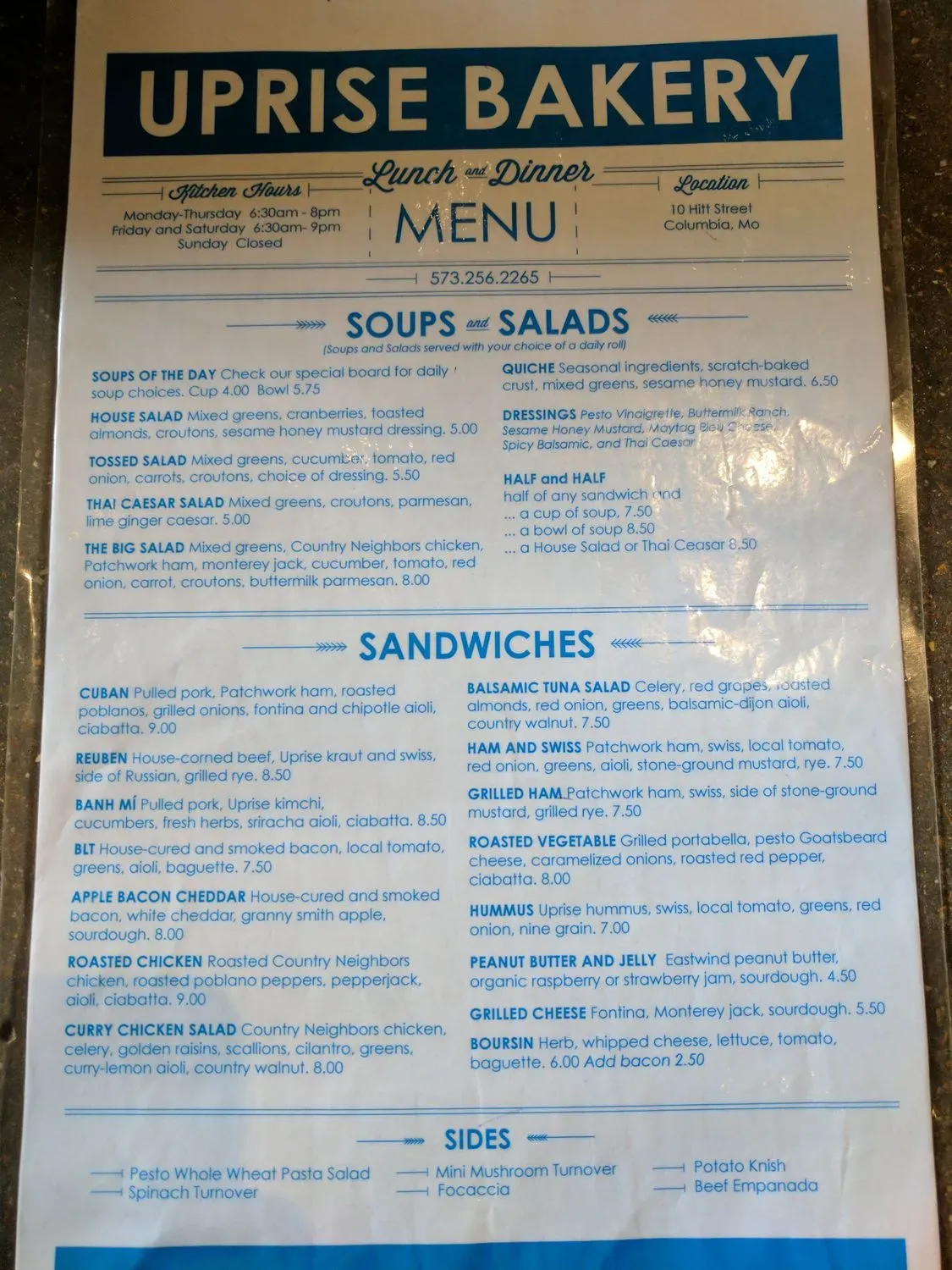 Menu 3