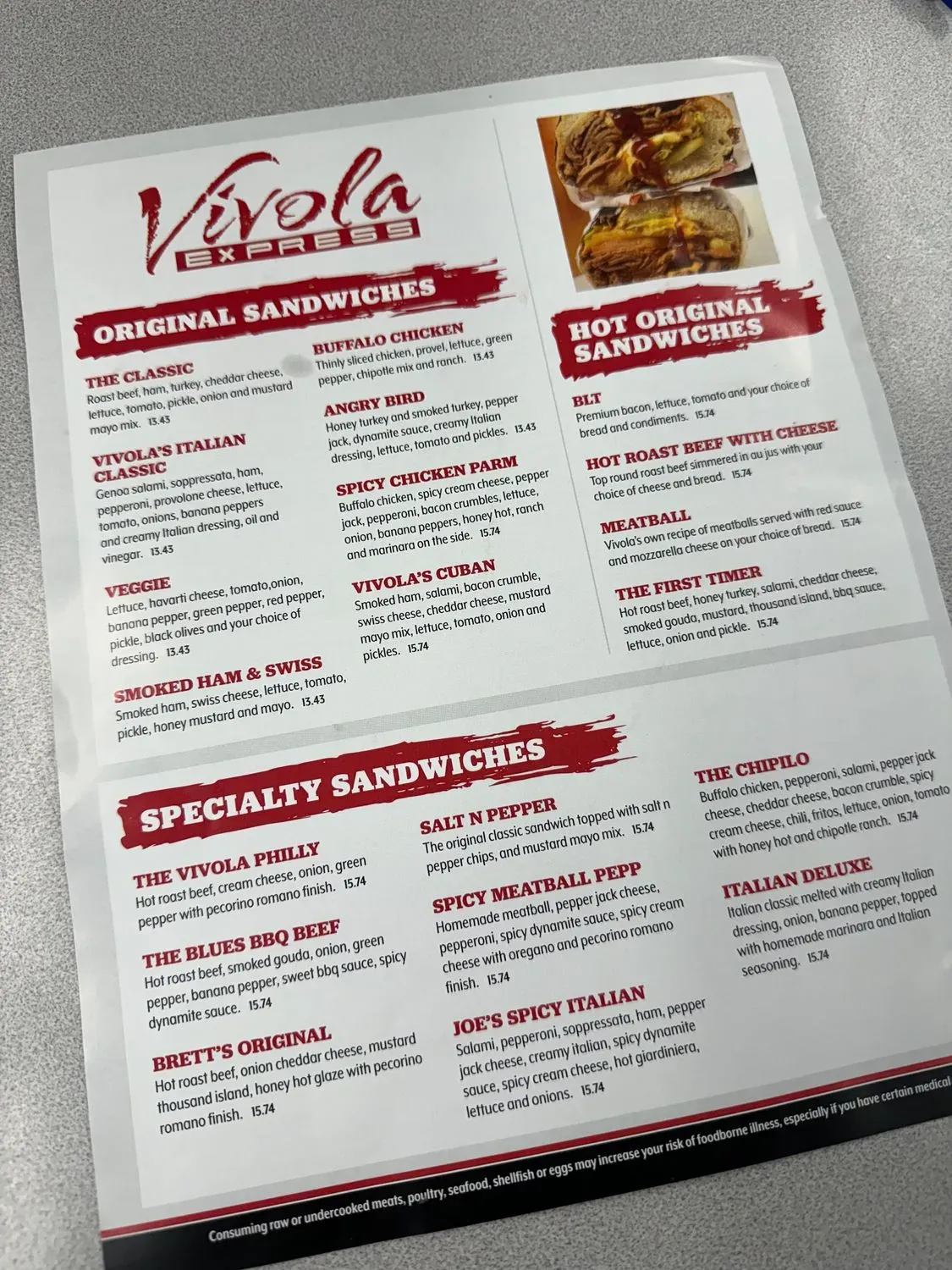 Menu 6