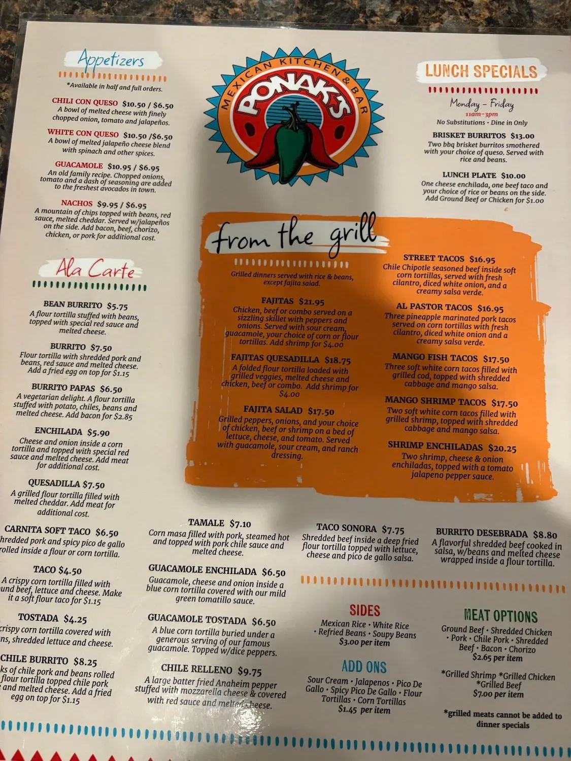 Menu 4