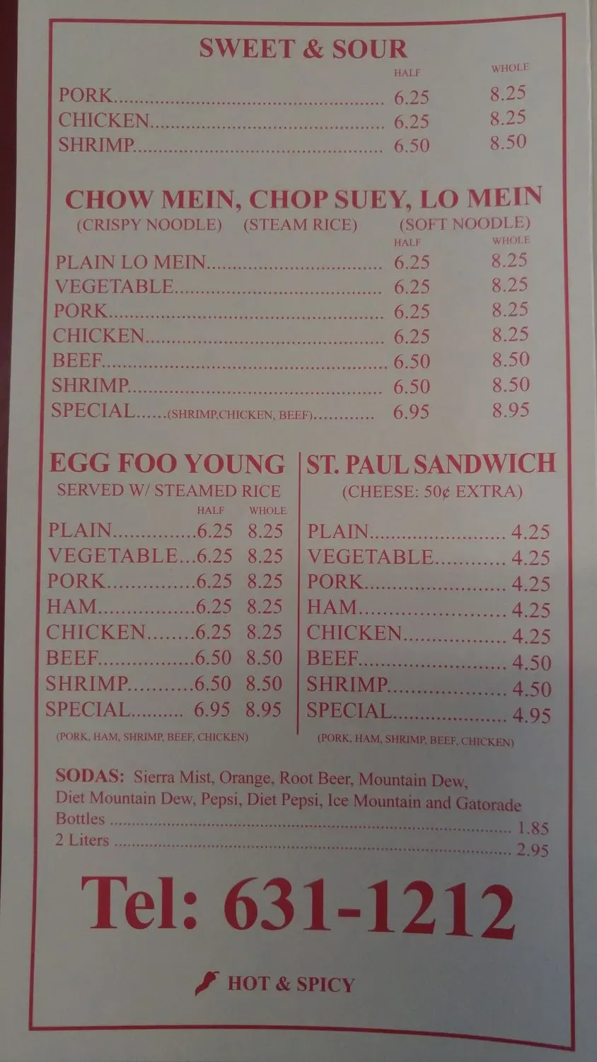 Menu 3