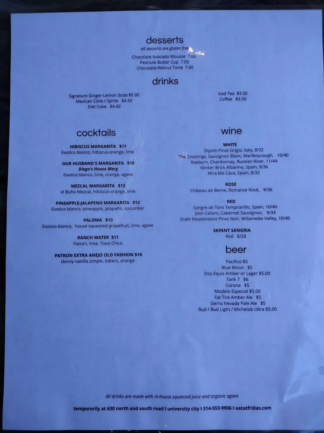 Menu 4