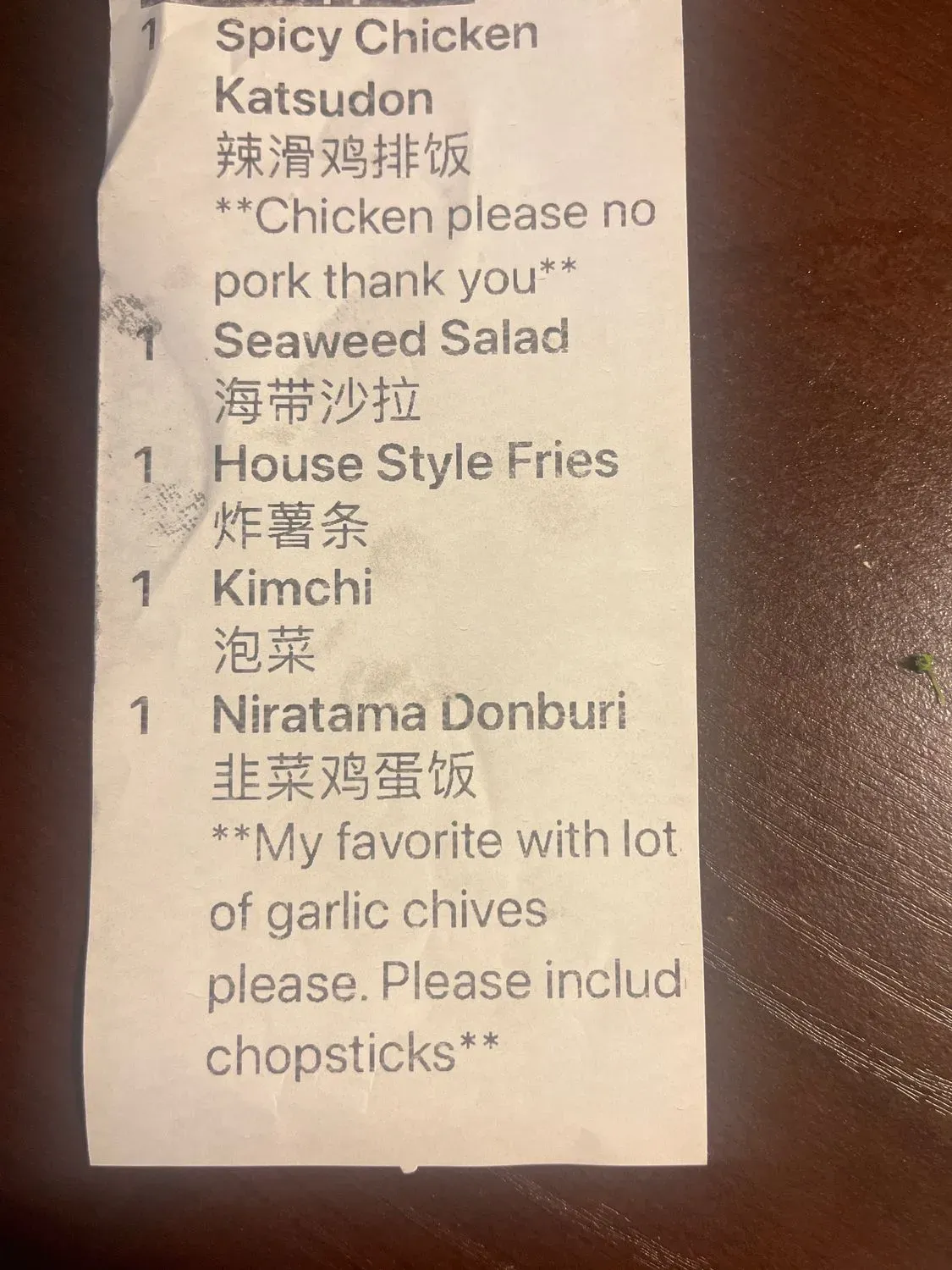 Menu 4