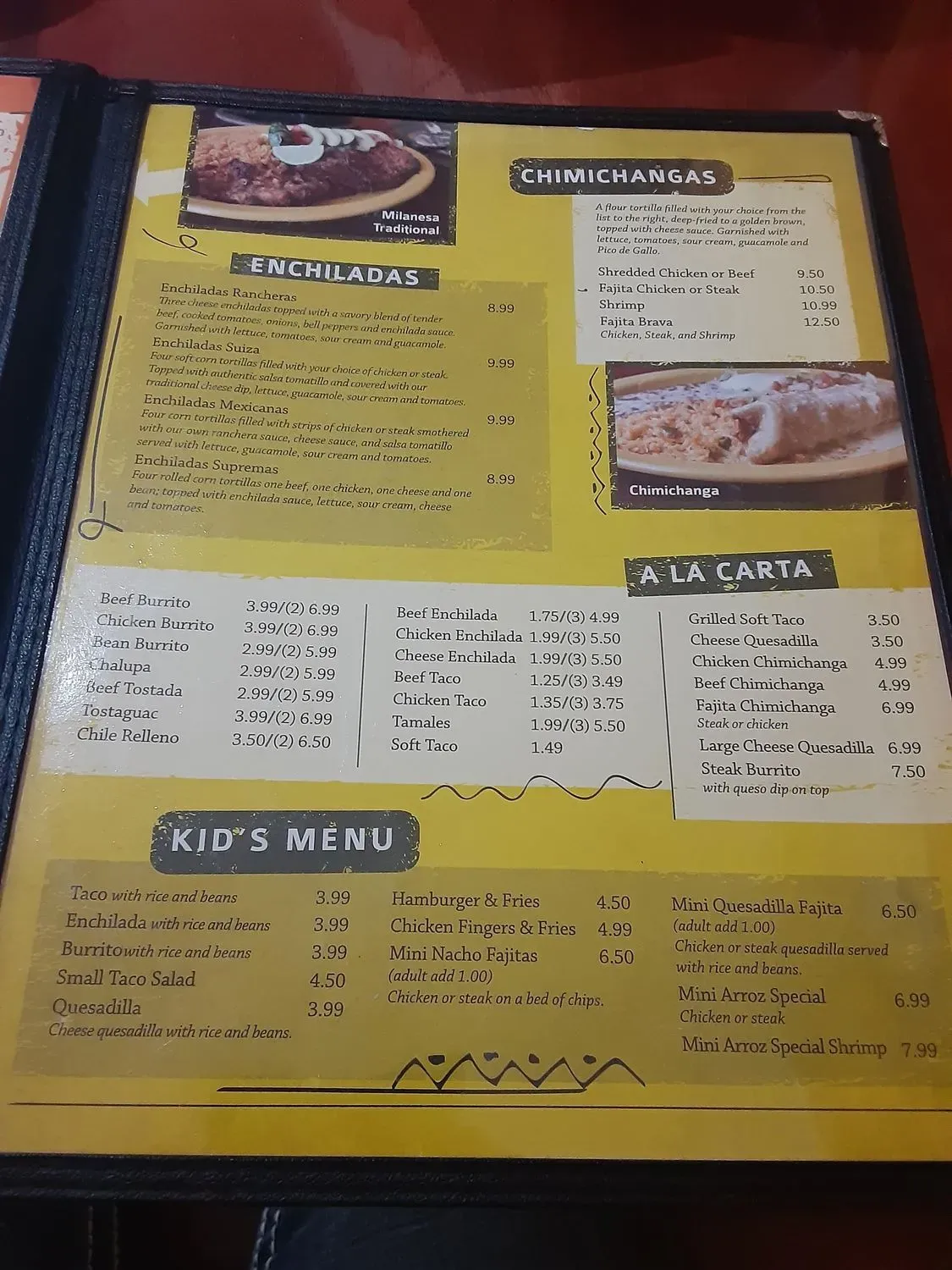 Checo's Mexican Restaurant-Ironton Menu - Updated October 2025