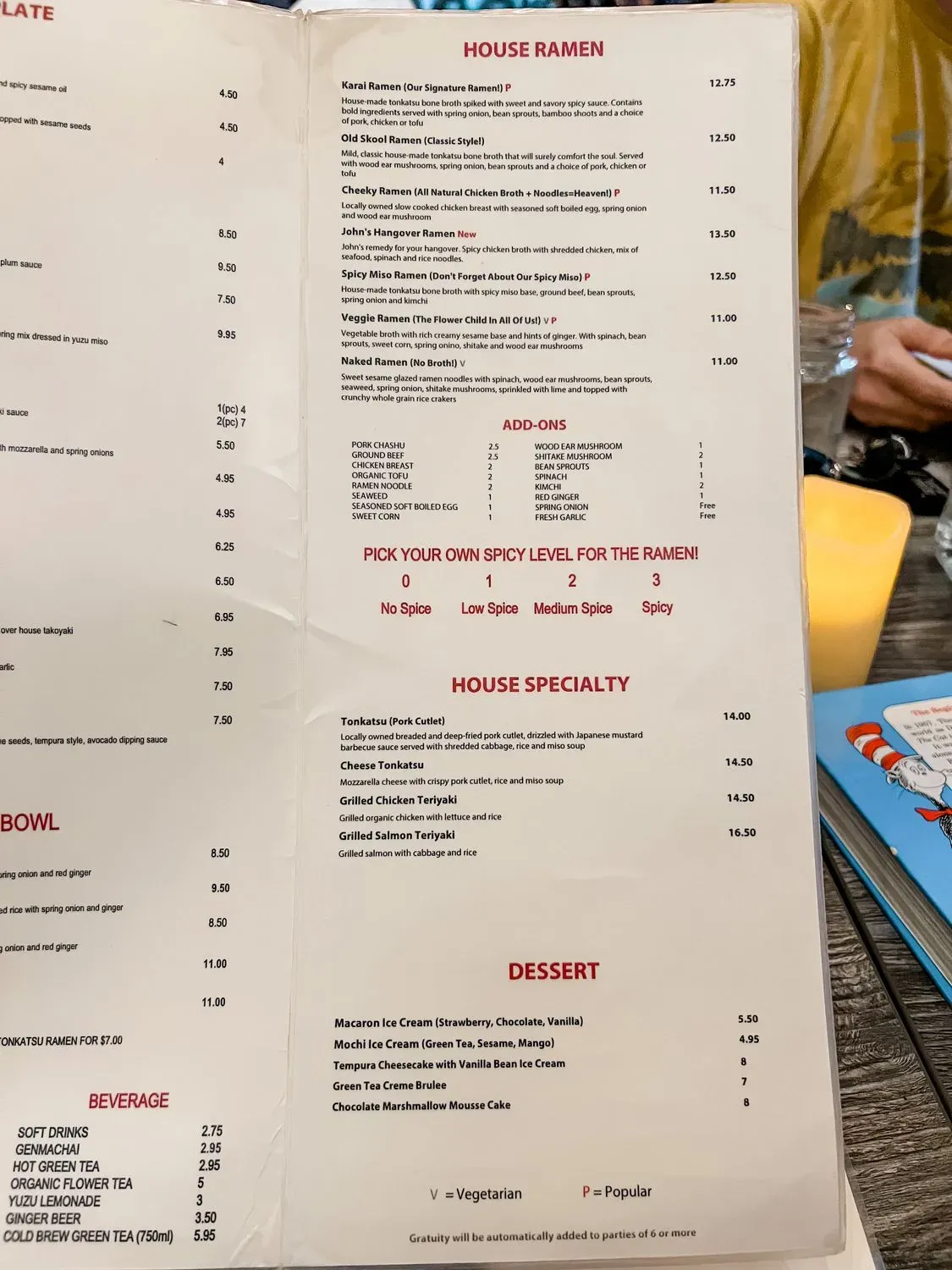 Menu 3