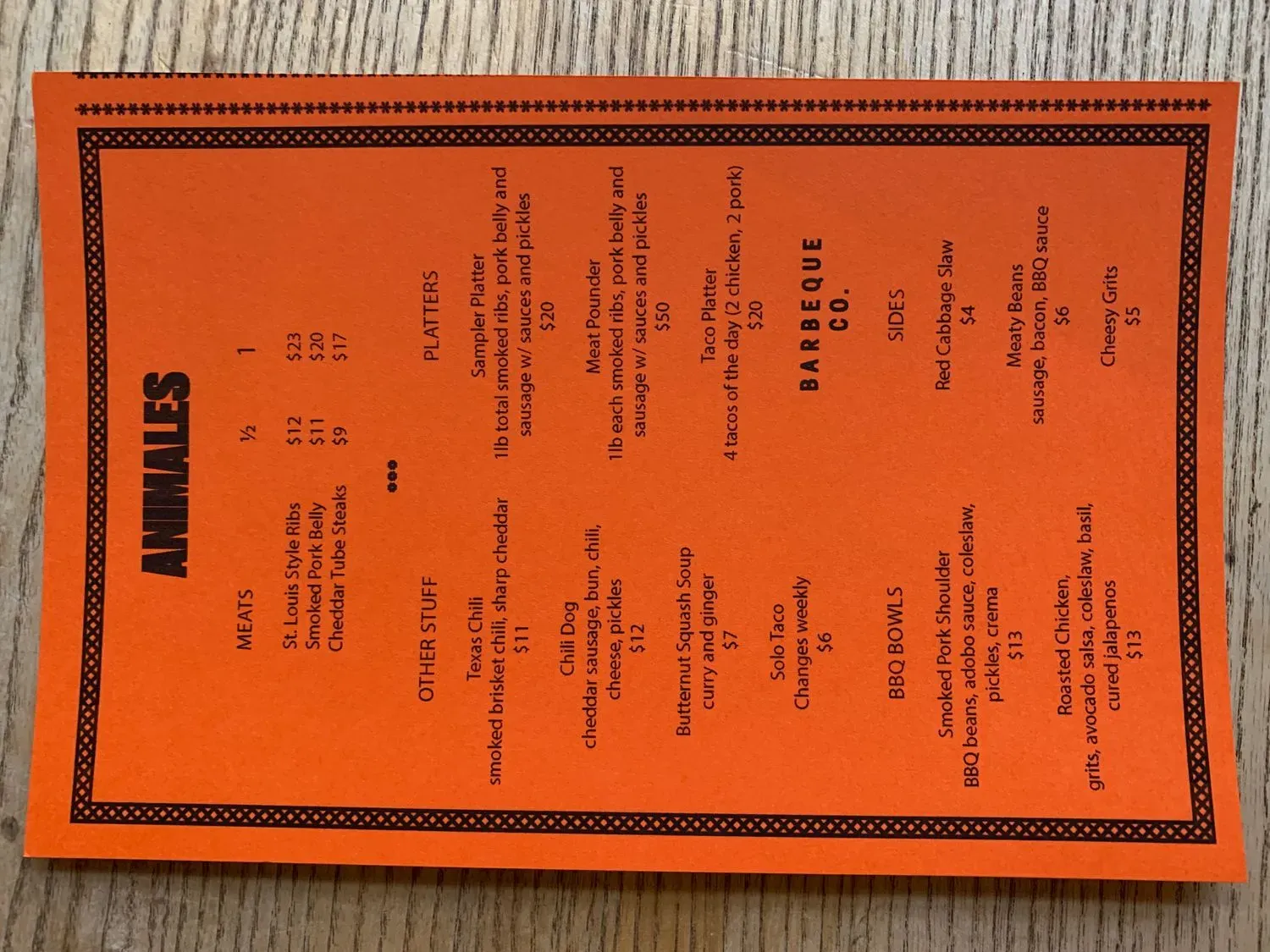 Menu 4