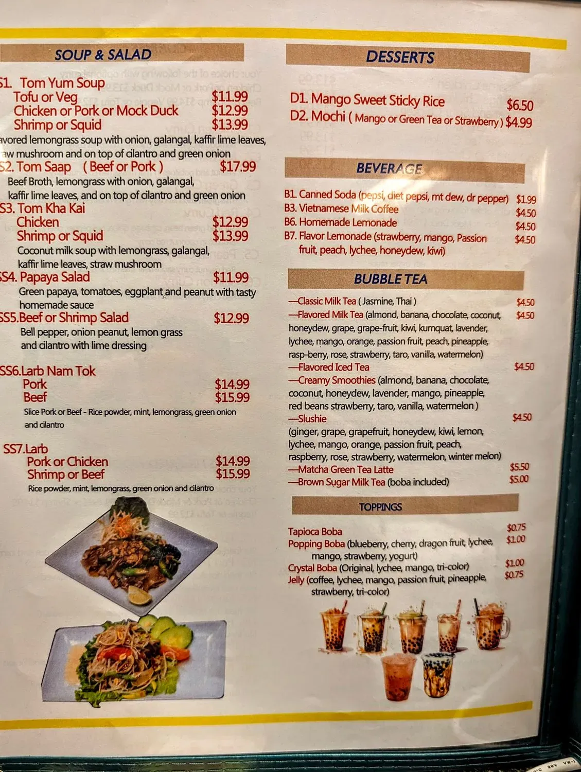 Menu 6