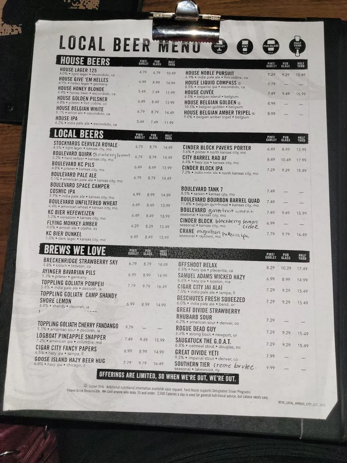 Menu 6