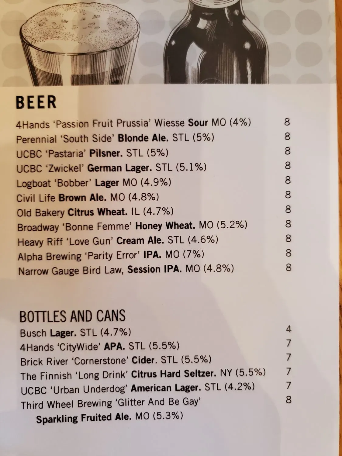 Pastaria Menu - Updated October 2025