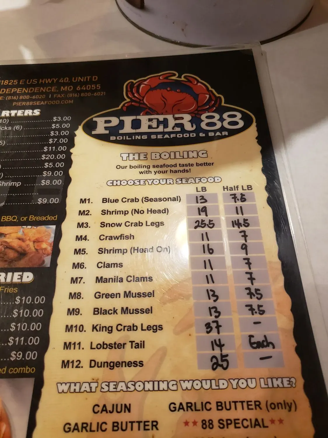 Menu 6