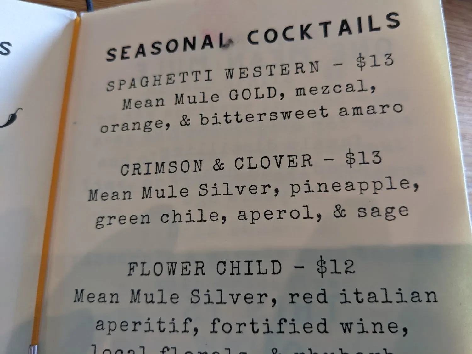 Menu 6