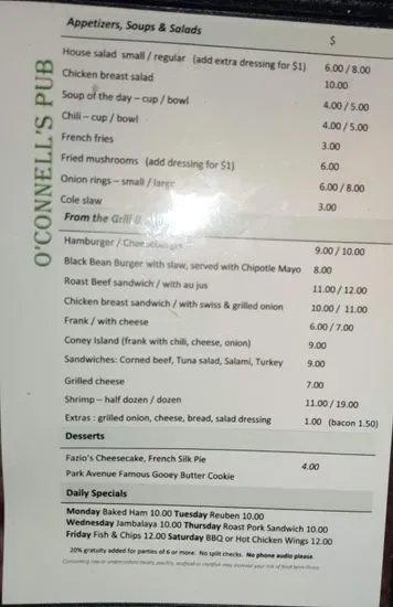 Menu 3