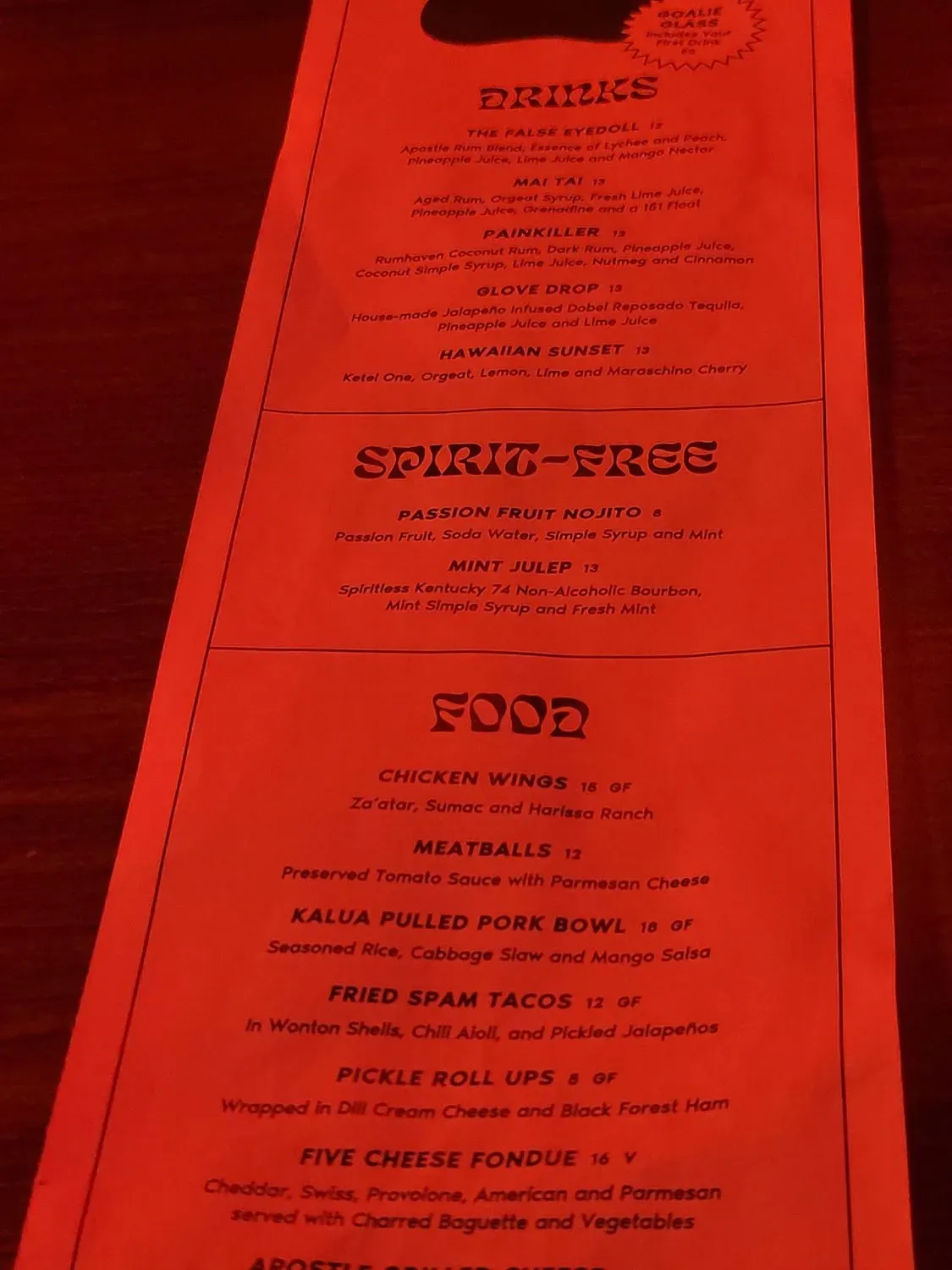 Menu 3