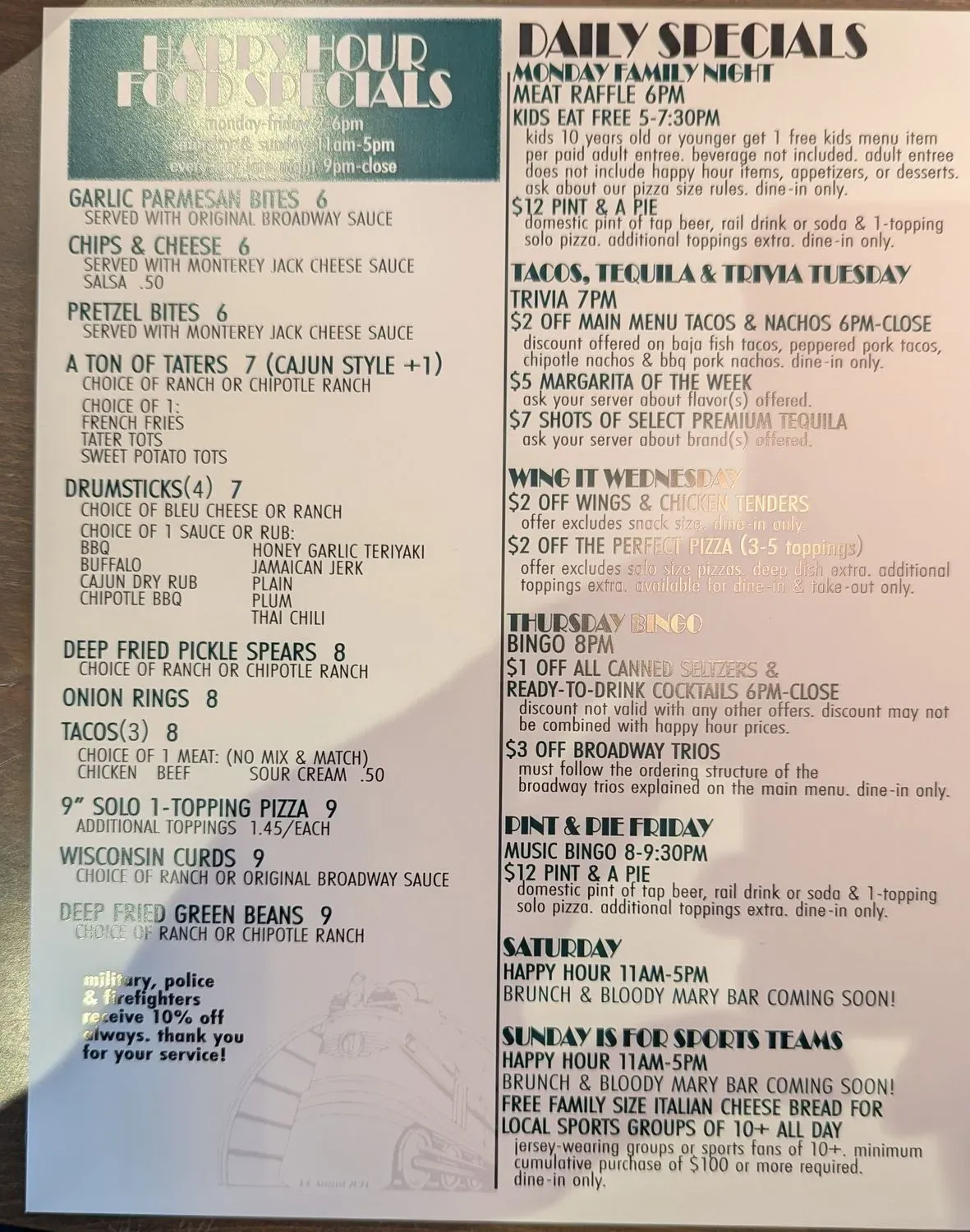 Menu 4