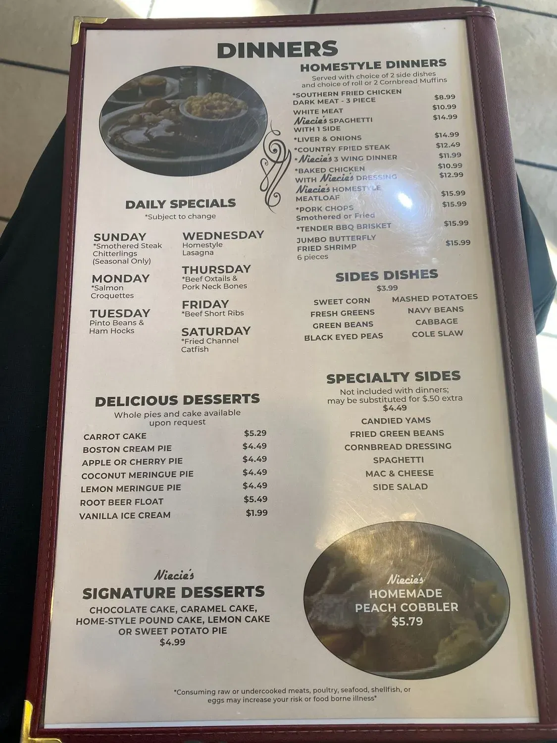 Menu 3