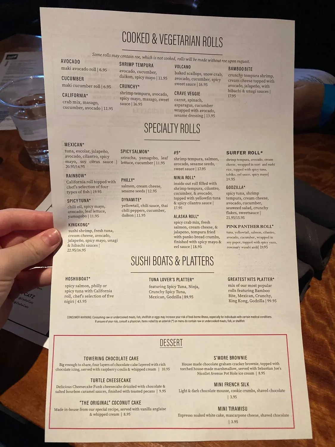 Menu 6