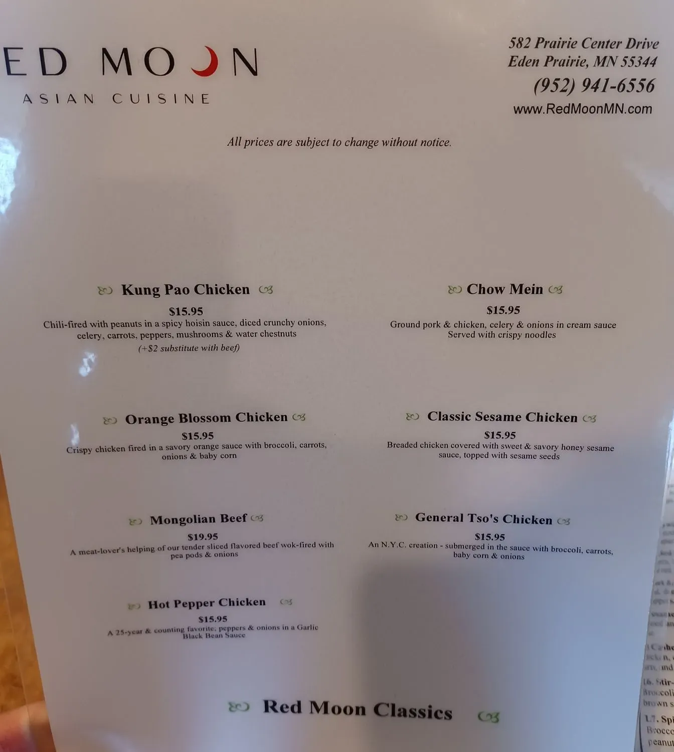 Menu 4