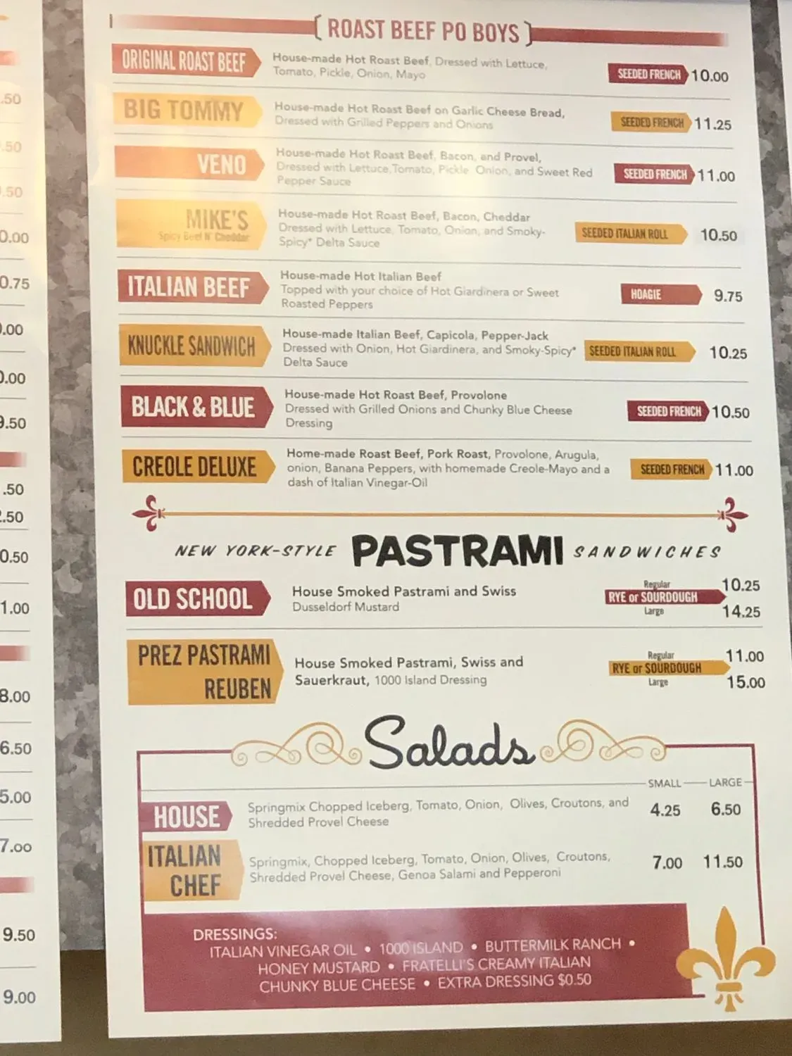 Menu 4