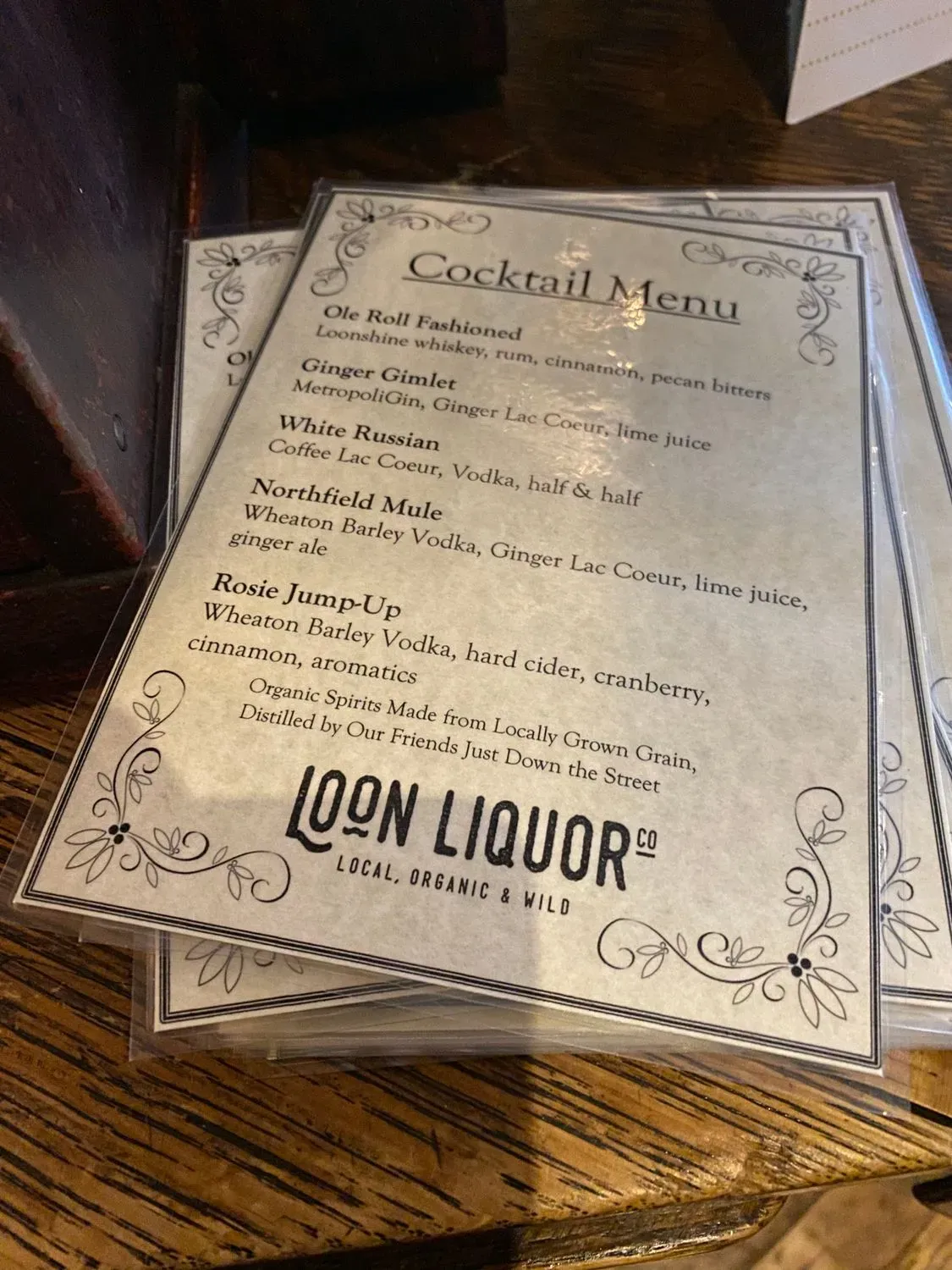 Menu 6