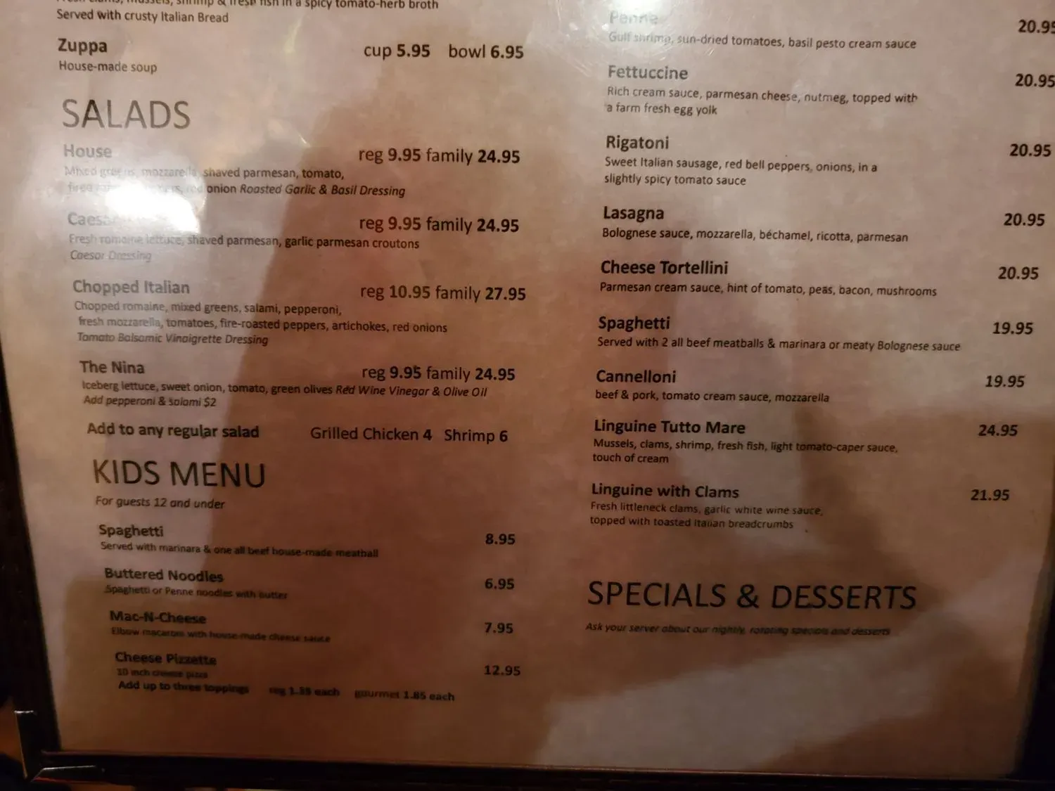 Menu 6