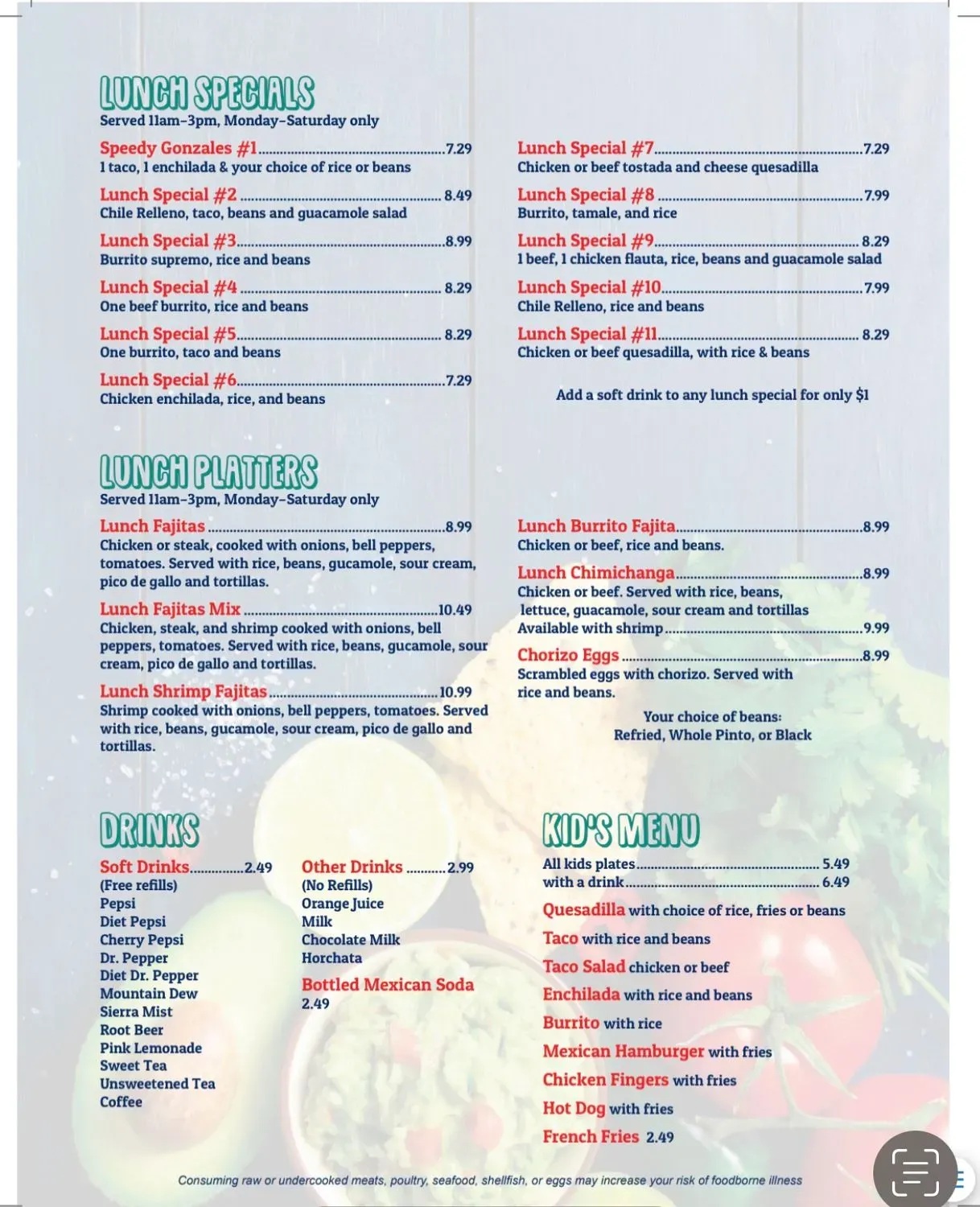 Menu 6