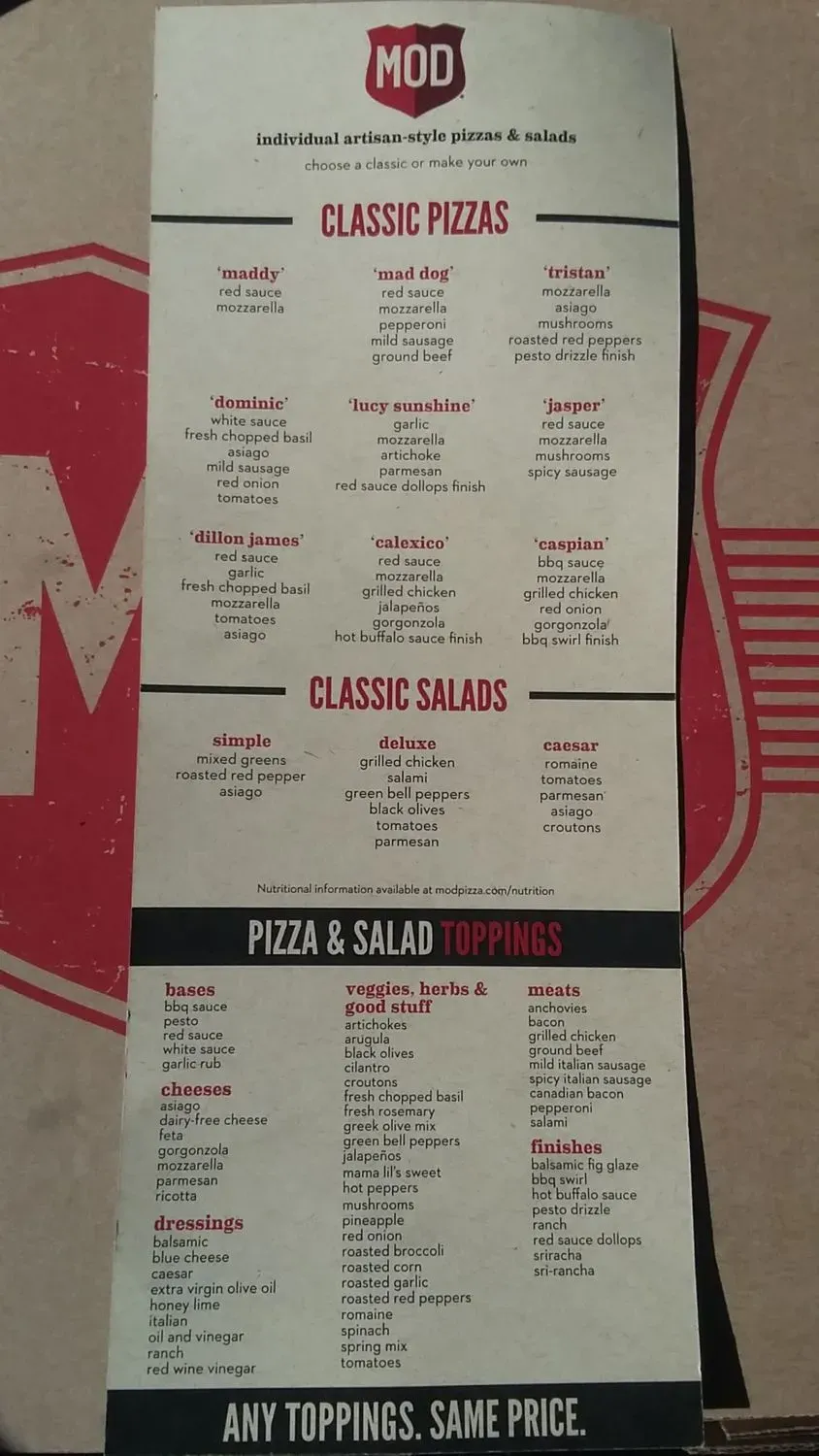 Menu 3