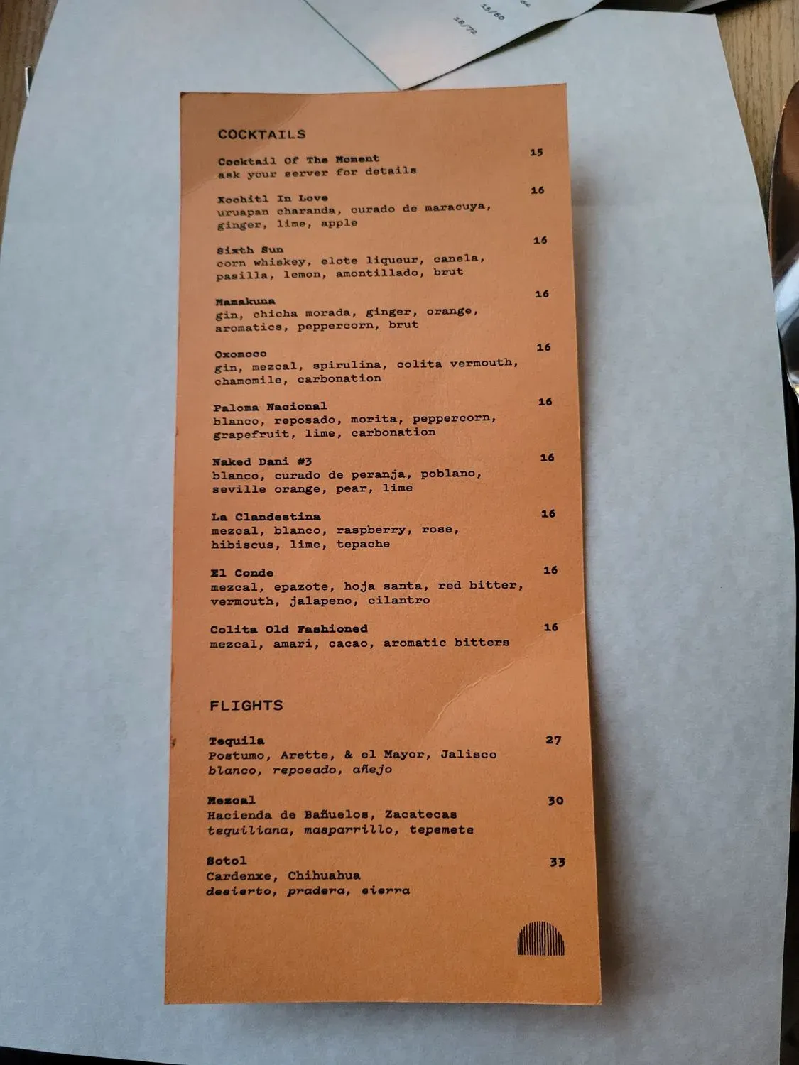 Menu 6