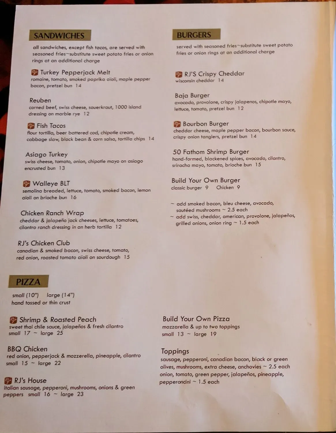 Menu 6