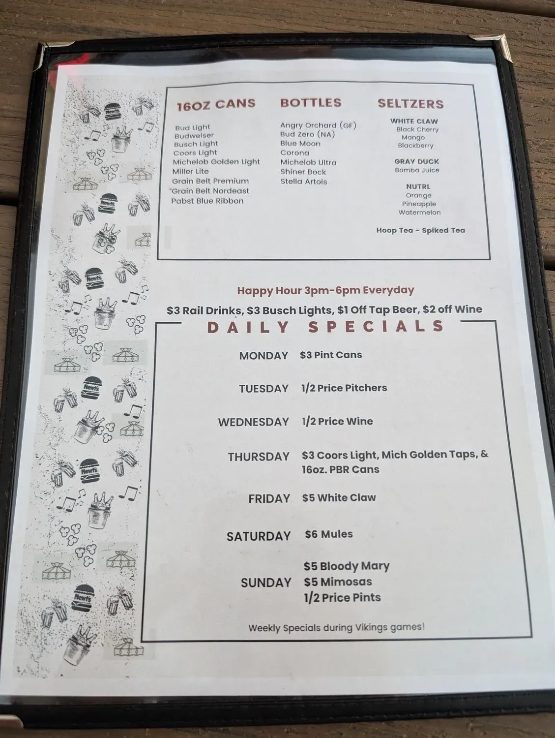 Menu 4