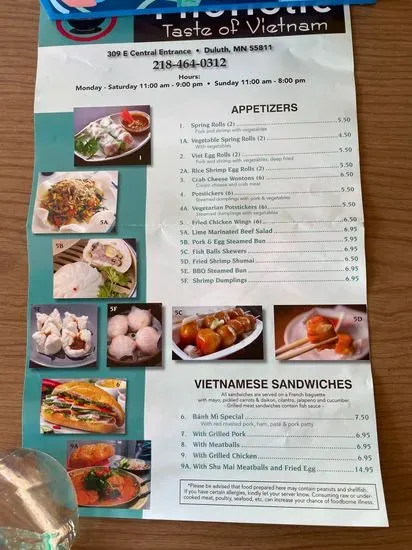 Menu 6