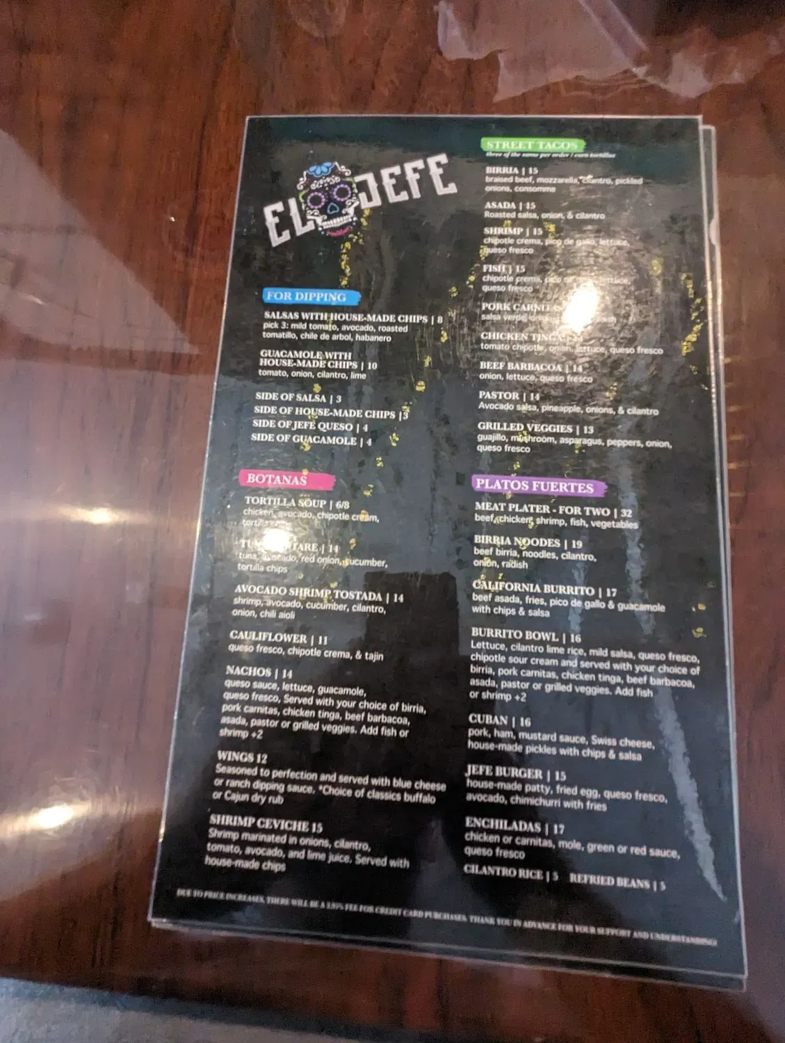 Menu 3