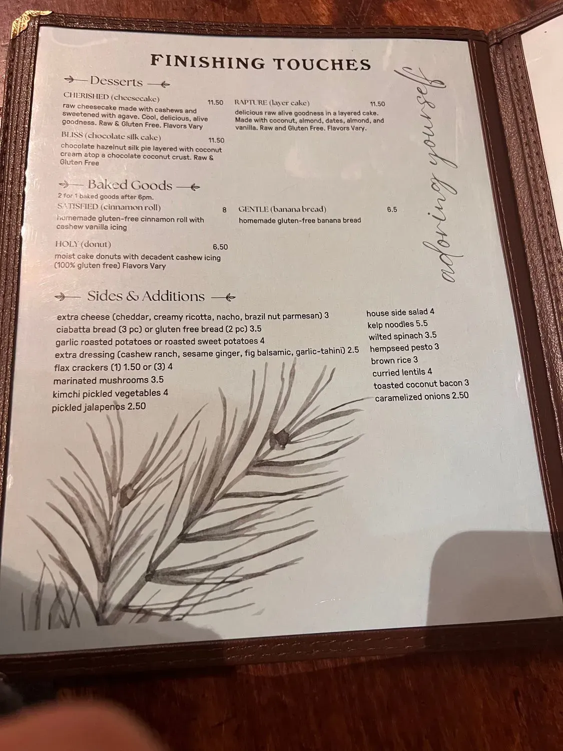 Menu 6