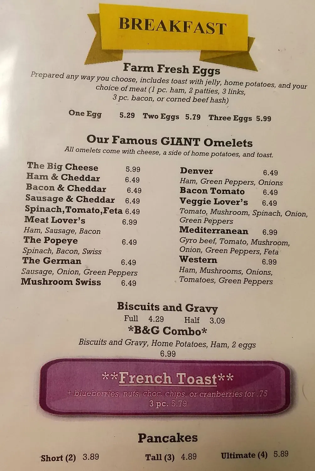 Menu 6