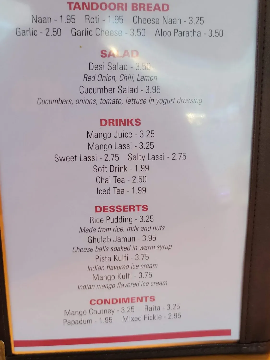 Menu 6