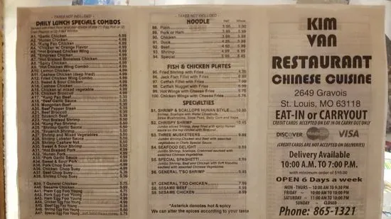 Menu 6