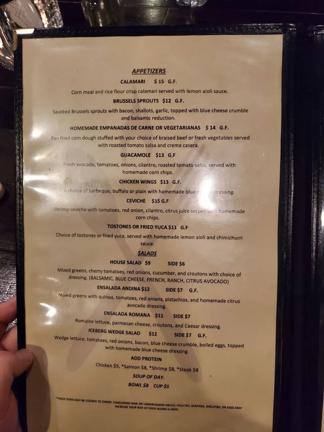 Menu 6